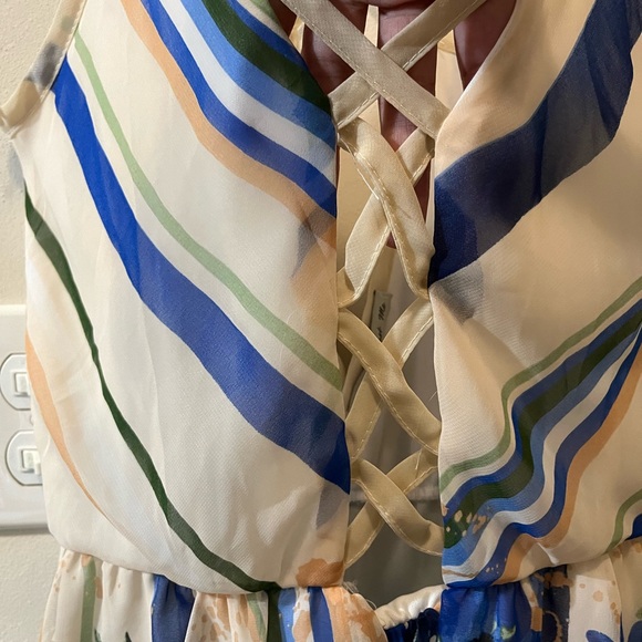 Just Me Floral Summer Dress - Picture 4 of 6